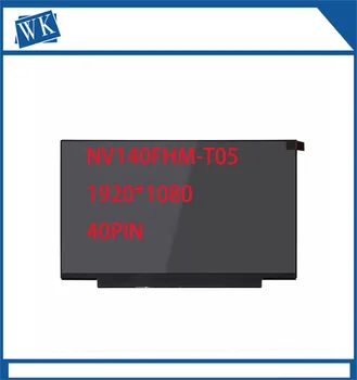14 inç FHD LCLW de 400 nit LCD ekran ekran ünitesi dokunmatik ekran digitador için Lenovo P/N NV140FHM-T05 5D10V82347 5D10V8234
