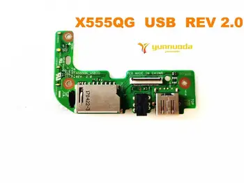 Original para ASUS X555QG placa USB da placa de Áudio X555QG USB REV 2.0 testado boa frete grátis
