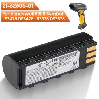 Substituição da Bateria 21-62606-01 Para a Honeywell 8800 Símbolo LS3478 DS3478 LS3578 DS3578 Bateria Recarregável 2200mAh