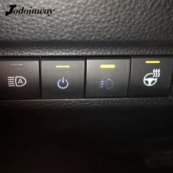 Iluminado faróis de Neblina Interruptor de Luz LED de Energia BSM Botão de Controle de Acessórios Para Toyota Camry 2018 Avalon RAV4 2019 2020 Corolla