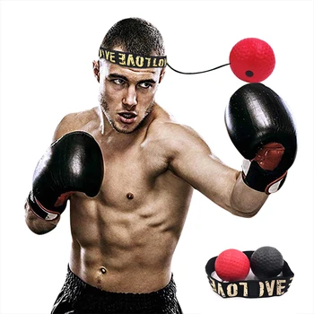 Boxe Reflexo Velocidade da Bola de Soco MMA Sanda Aumento Reação de Olho da Mão Ginásio de Treinamento de Muay Thai, ginástica Boxe Acessórios