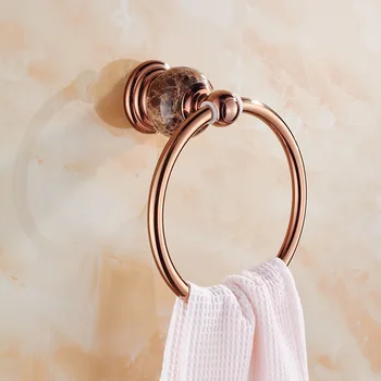 FD16721709 de Alta qualidade de aço inoxidável, rosa de ouro, anel de toalha de banho toalha de banho toalha de anel casa de hardware