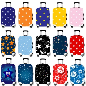 Bagagem Caso Capa Protetora Para Elástica 18-32 Polegadas Suitcase Tampa De Protecção Casos De Cobre Xl Acessórios De Viagem Estrelas Minnie 12