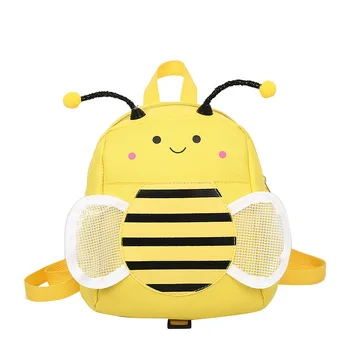 Bonito dos desenhos animados mochila saco de abelha