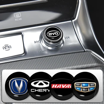 10pcs Logotipo do Carro 3D Adesivo Botão Decoração Impermeável Emblema da BMW M Alpina X1 X2 X3 X4 X5 X6 X7 M3 E46 E53 E60 E87 E90 Acessórios