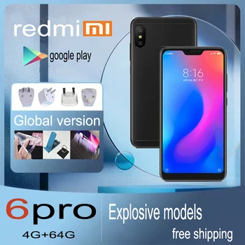 Xiaomi Redmi 6 Pro versão Global celular, Smartphone, telefone celular 1080 X 2280 Pixels Snapdragon 625 4000 MAh
