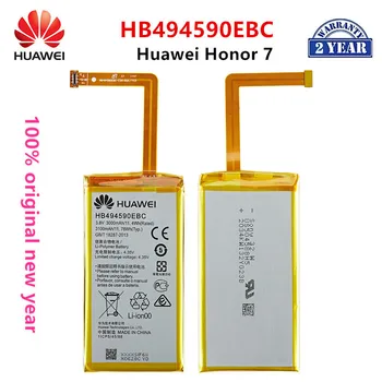 Hua Wei 100% Original HB494590EBC Bateria 3000mAh Para o Huawei Honor 7 Glória PLK-TL01H ATH-AL00 PLK-AL10 Substituição de Baterias