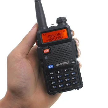 Baofeng UV-5R Walkie Talkie Profissional CB Estação de Rádio Baofeng UV 5R Transceptor 5W VHF UHF Portátil UV5R Caça de Rádio amador