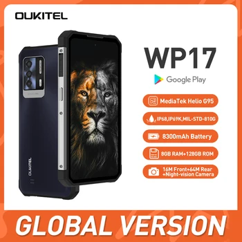 Oukitel WP17 Smartphone Robusto Versão Global 8GB+128GB 6.78