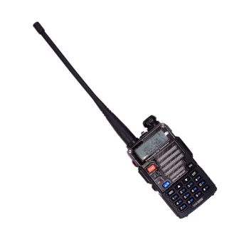 Baofeng UV5RB portátil de Duas Vias de Rádio, para a Polícia, Fogo Caminhadas, Camping Antena de Ganho PTT Fone de ouvido Teclado Scanner Receptor