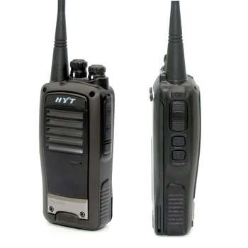 2 unidades HYT TC-620 5W Portátil de Duas Vias de Rádio com bateria do Li-íon HYTERA TC620 UHF VHF de Longo alcance walkie talkie