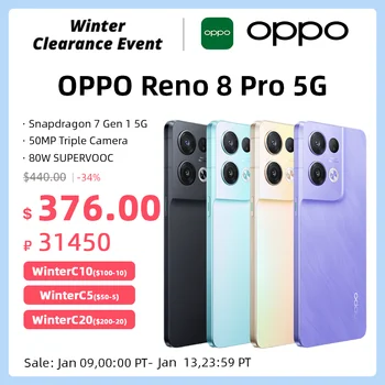 OPPO Reno8 Pro 5G Smartphone Snapdragon 7 Gen 1 6.62