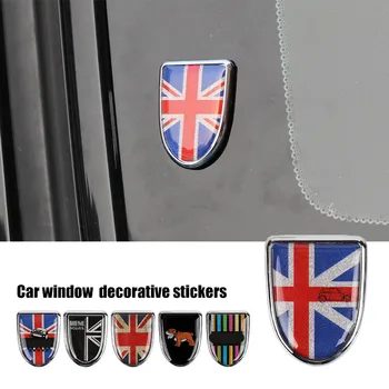 3D Metal Emblema Emblema Adesivos Adesivos de Carro de Estilo Para o Mini Cooper Countryman Clubman F54 F55 F56 R55 R56 R60 F60 Acessórios do Carro