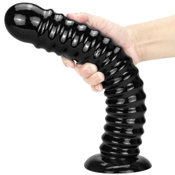 32,5 cm Super Big Longo de sexo Anal brinquedos Enorme plug anal Grande pênis com ventosa Gigante anal Beads Ânus, Vagina Dilatador Para as Mulheres, Casal