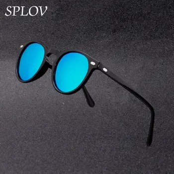 2019 Nova Moda das Mulheres dos Homens Óculos de sol Redondo TAC Lente TR90 Quadro de Marca Designer de Condução de Óculos de Sol Oculos De Sol UV400