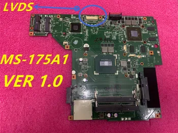 Usado o MS-175A1 VERSÃO 1.0 PARA o MSI GP70 LAPTOP placa-MÃE COM I7 I5 CPU E GTX840M TESED OK